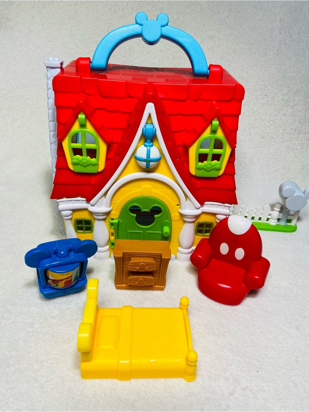 Disney Parks Portable Mickey Mouse Doll House Small Disney Playhouse